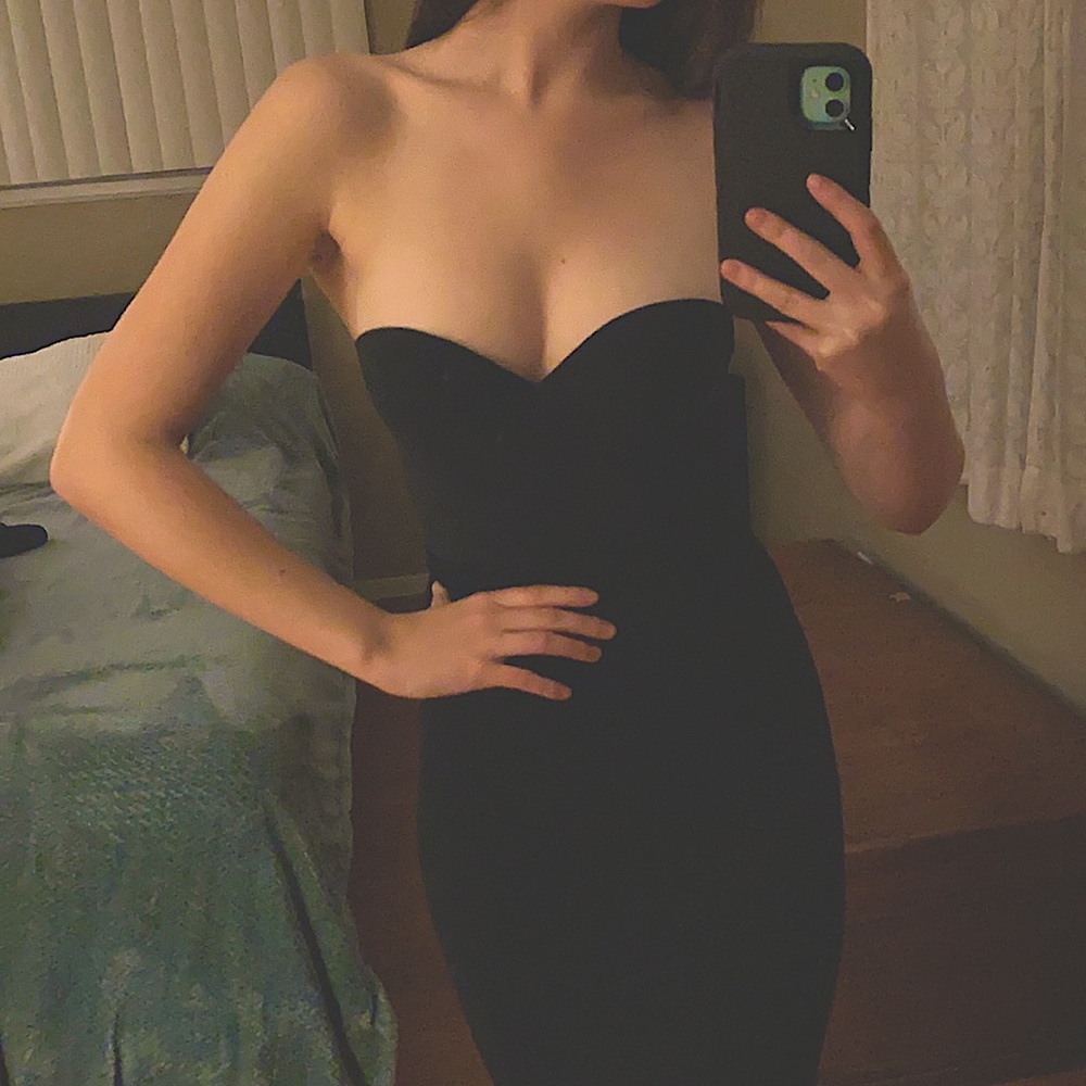 Victoria’s Secret Black Bustier 34B